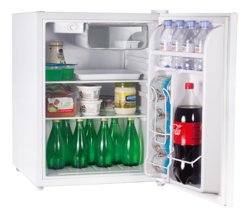 Arctic Chef 2.6 Cu Ft Single Door Mini Fridge, White - Image 2