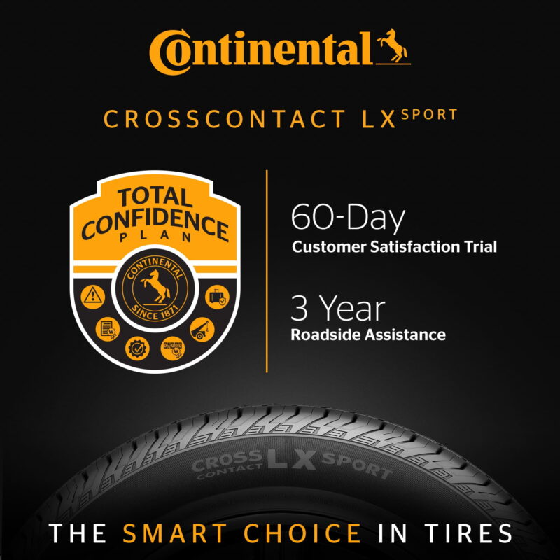 Continental CrossContact LX Sport All Season 235/65R17 104H SUV/Crossover Tire - Image 4
