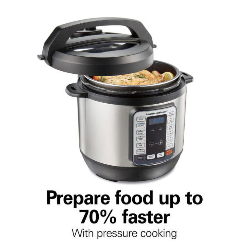 Hamilton Beach 34508HB QuikCook Pressure Cooker - Image 2
