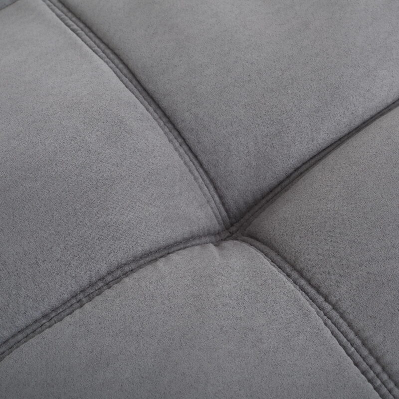 Mainstays Memory Foam Futon with 72" Grey - Image 6
