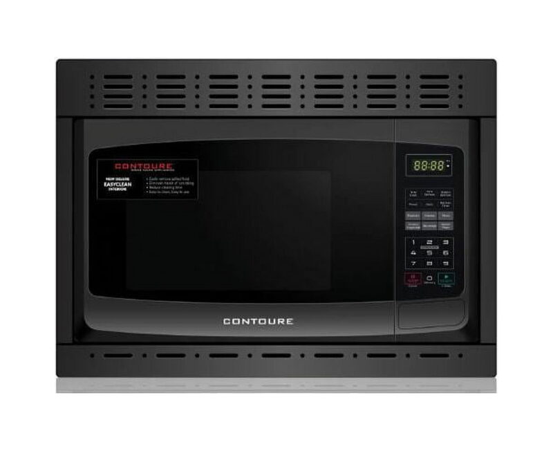 Built-In Microwave Oven - W/Trim Kit - Black - 0.9 Cuft. - Rv-980B - Image 3