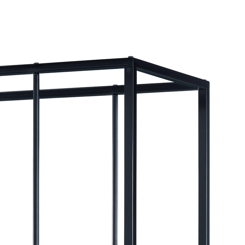 Furniture of America Harper 5-Shelf Bookcase, Black - Image 7