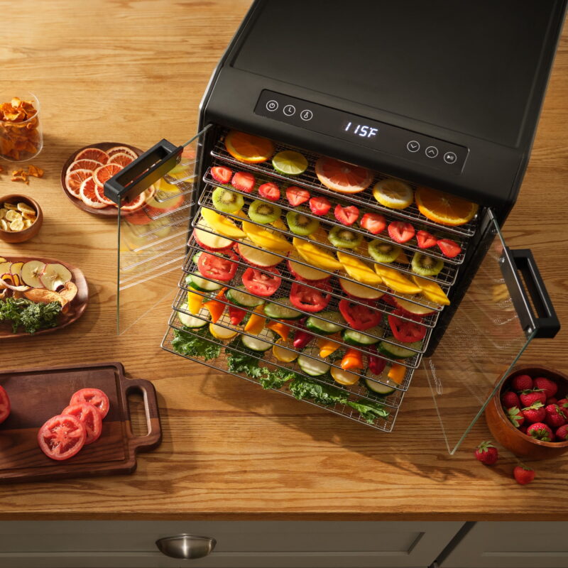Excalibur 10 Tray Select Digital Dehydrator, in Stainless Steel (DH10SCSS13) - Image 3