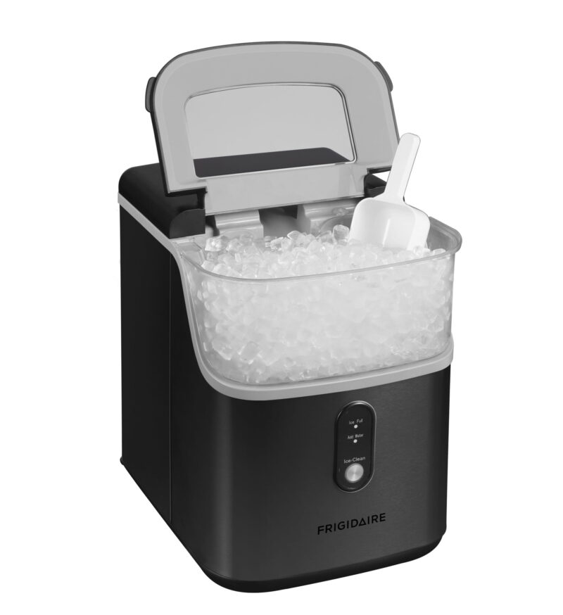 Frigidaire, 33 Lbs. Nugget Ice Maker, Black Stainless Steel, EFIC228 - Image 3