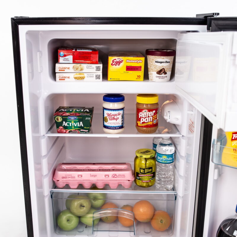 Avanti 4.5 cu. ft. Compact Refrigerator, Mini-Fridge, in Stainless Steel (RMX45B3S) - Image 5