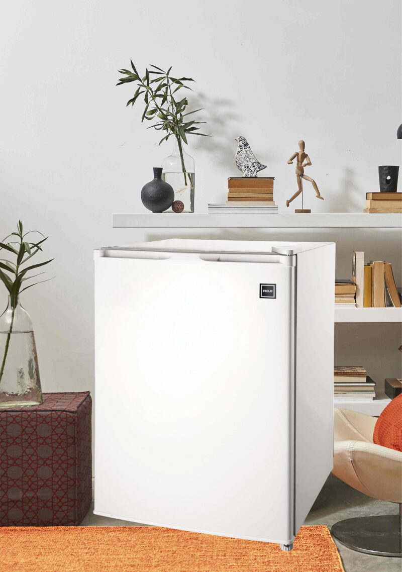 Arctic Chef 2.6 Cu Ft Single Door Mini Fridge, White - Image 4