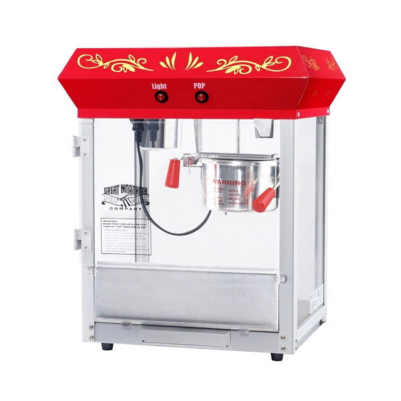 Great Northern Popcorn Red Commercial Electric Popcorn Popper - Image 3