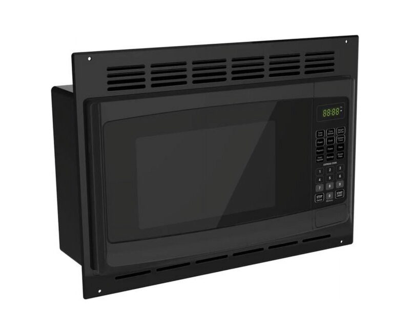 Built-In Microwave Oven - W/Trim Kit - Black - 0.9 Cuft. - Rv-980B - Image 4