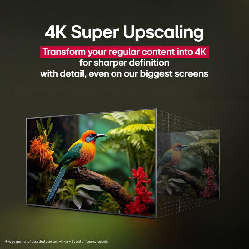 LG 50" 4K UHD UA75 AI Smart TV, 50UA7500 - Image 4