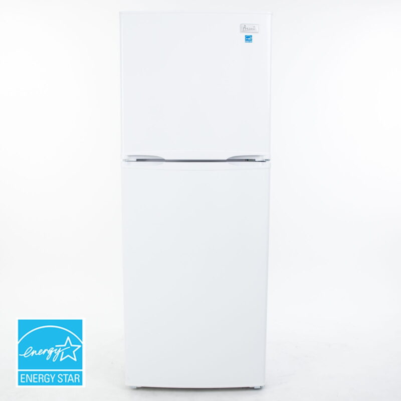 Avanti FF7B3S 22 Inch Freestanding Top Freezer Refrigerator with 7 cu. ft. Total Capacity in Stainless Steel - Image 2