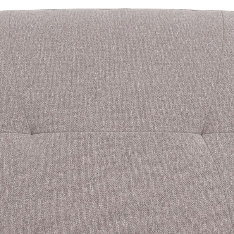 Mainstays Claremonte 78" Tufted 3 Seater Sofa Couch with Throw Cushions, Light Gray Linen - Image 6