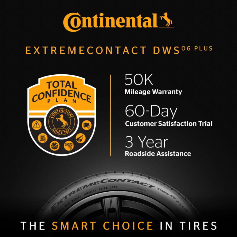 Continental ExtremeContact DWS06 PLUS UHP All Season 215/55ZR17 94W Passenger Tire - Image 2