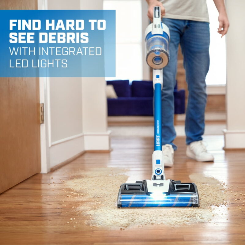 HART 20-Volt Dual Brushroll Stick Vacuum Kit, (1) 4.0 Ah Lithium-Ion Battery - Image 5