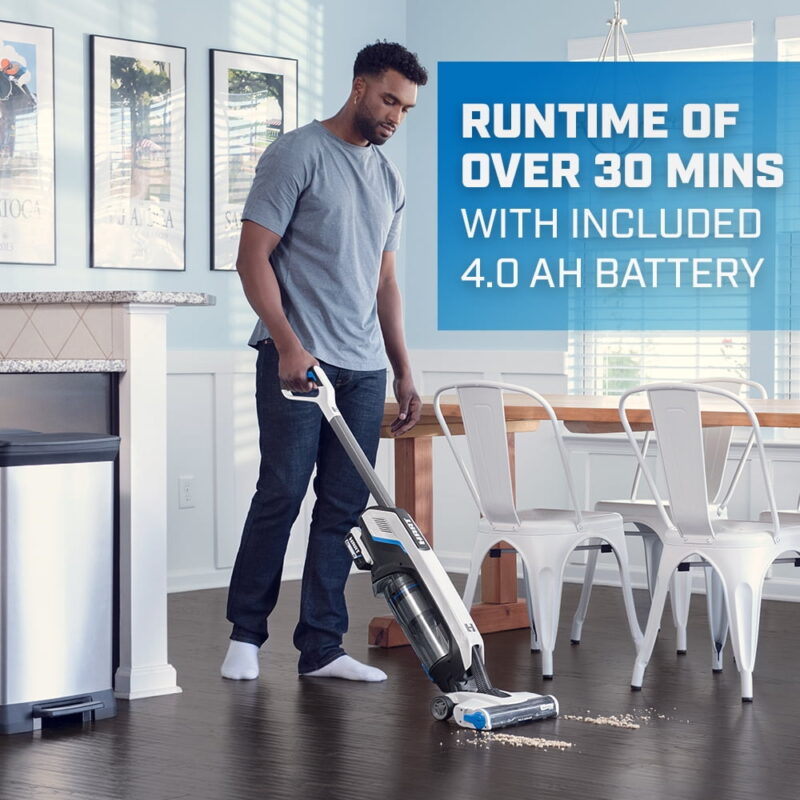 HART 20-Volt High Capacity Cordless Stick Vacuum Kit (1) 20-Volt 4.0AH Lithium-Ion Battery - Image 5