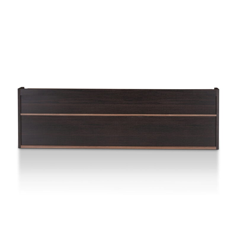 Furniture of America Taren TV Stand for TVs up to 80", Light Walnut - Image 3