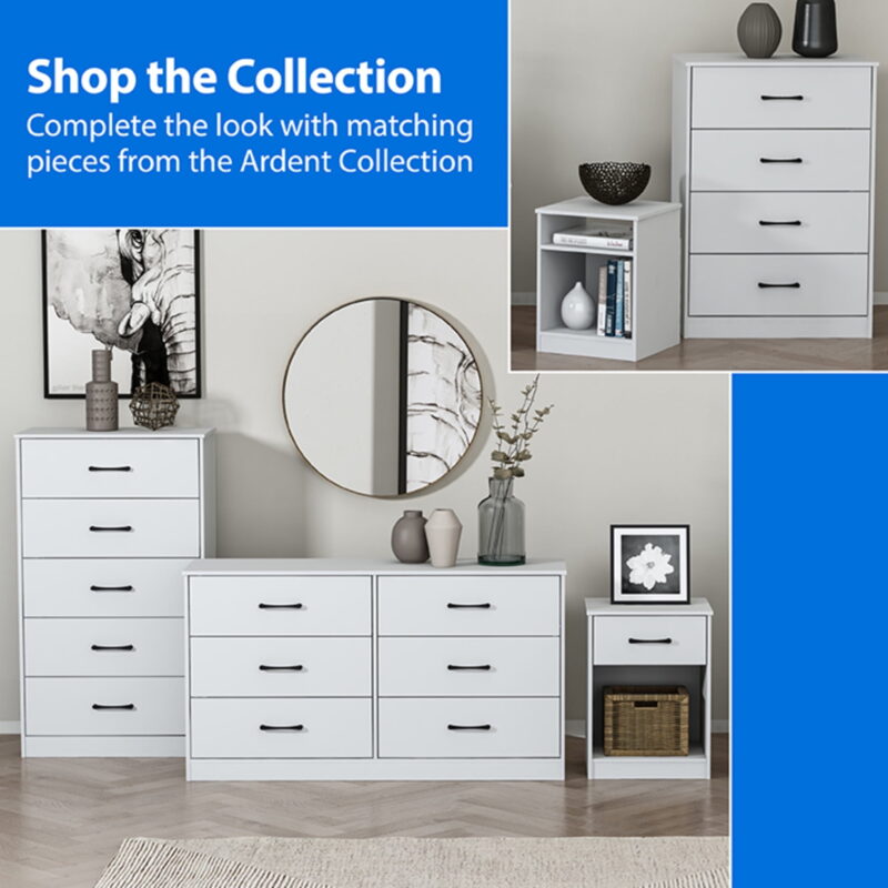 Mainstays Ardent 8 Drawer Dresser, Dark Walnut - Image 5