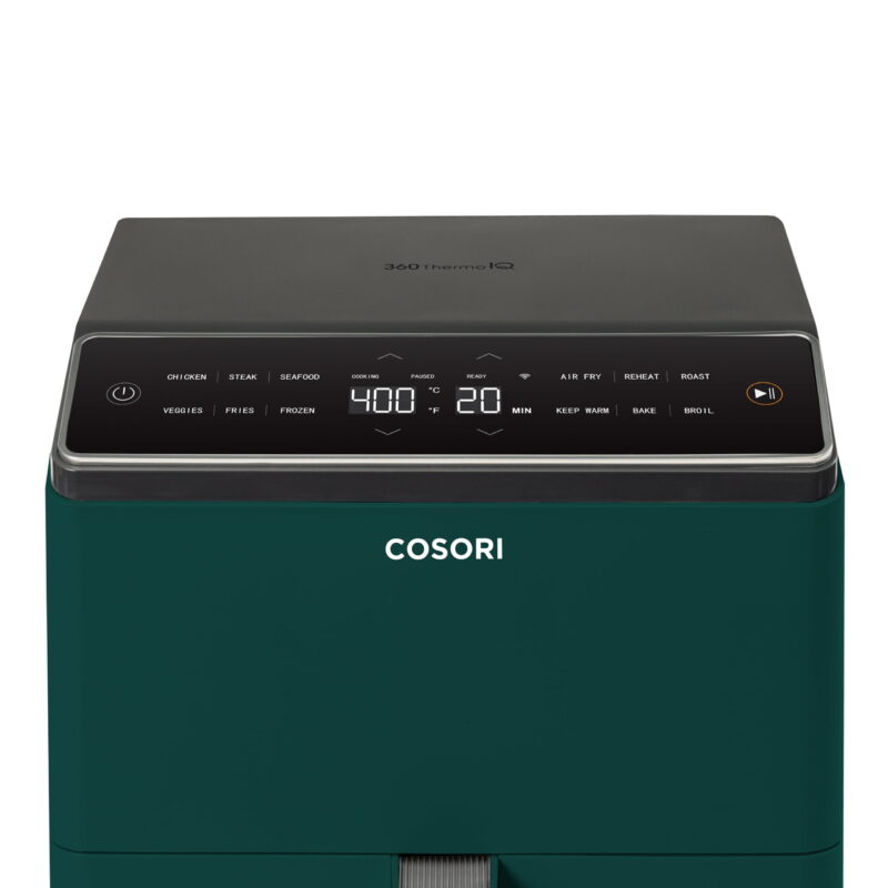 COSORI Dual Blaze 6.8qt Ceramic Coating Smart Air Fryer - Green - Image 6