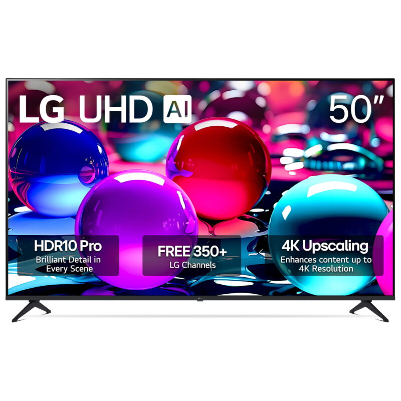 LG 50" 4K UHD UA75 AI Smart TV, 50UA7500