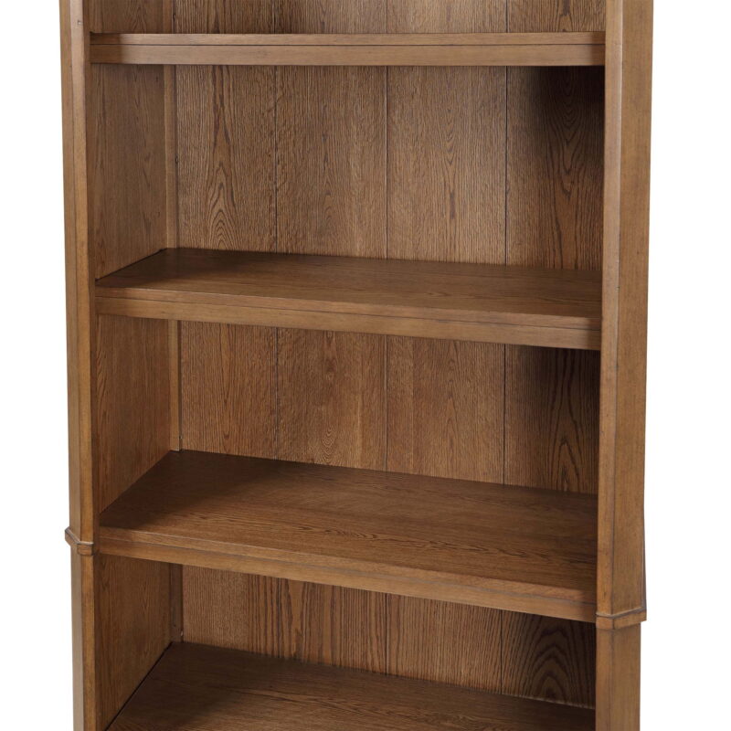 The Pioneer Woman Helen Bookcase Made With Solid Wood Frame, Heirloom Brown - Image 6