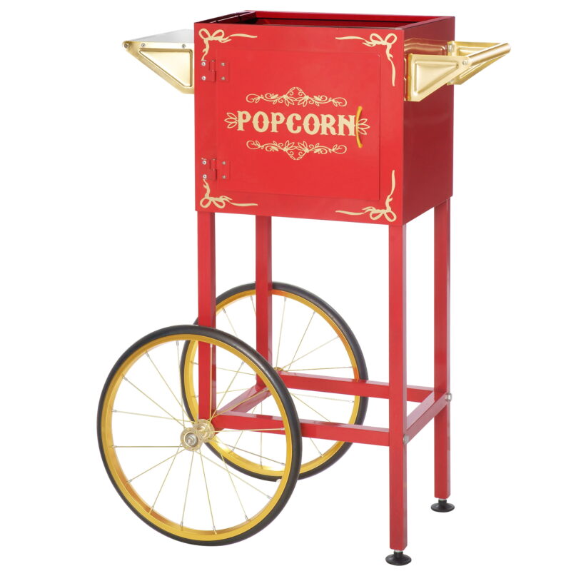 Great Northern Popcorn - Replacement Rolling Stand Cart Only for 4-8 oz Machine, Red - Image 2