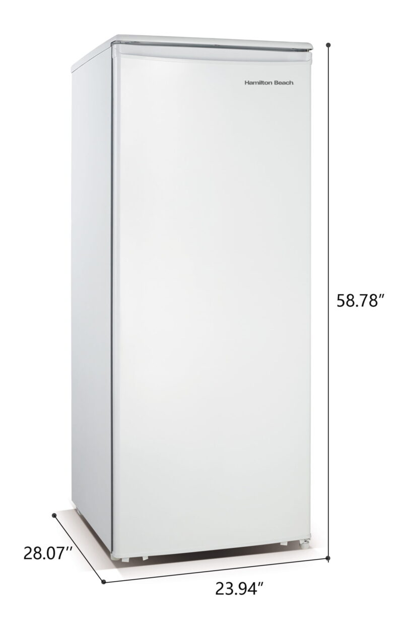 Hamilton Beach, 10.1 cu. Ft. Upright Freezer, White, HBFRF1010 - Image 5