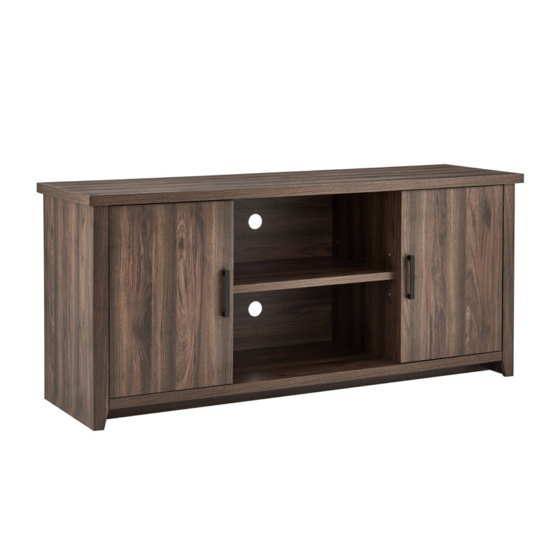 Mainstays TV Stand for TVs up to 65", Canyon Walnut - Image 5