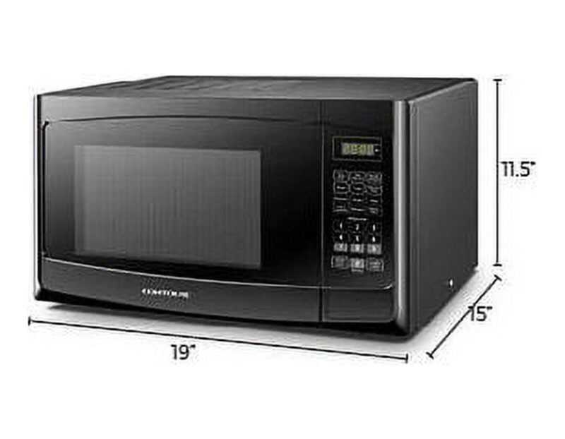 Built-In Microwave Oven - W/Trim Kit - Black - 0.9 Cuft. - Rv-980B - Image 5