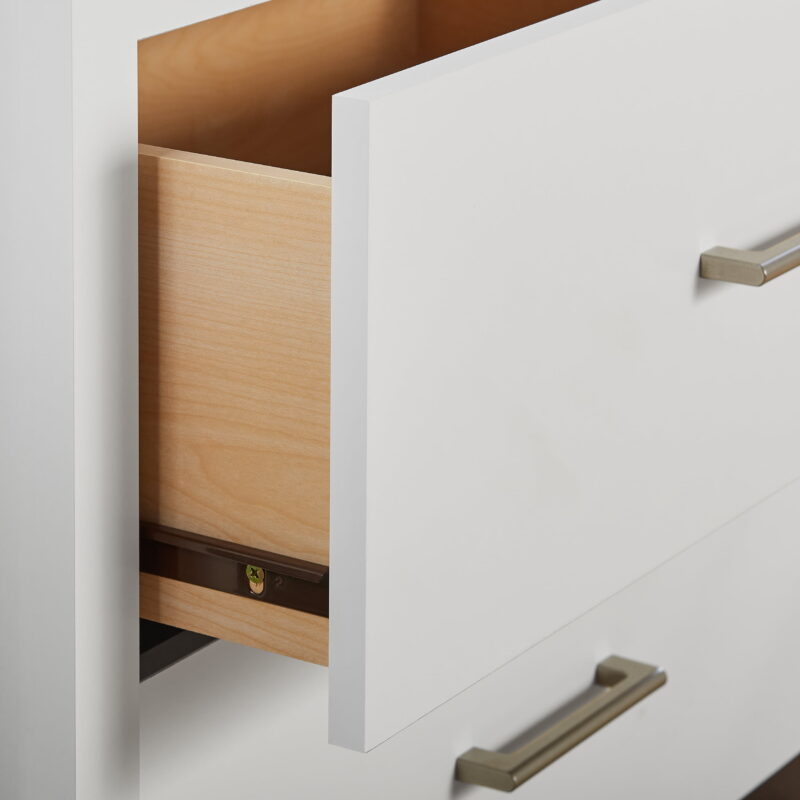 Mainstays Hillside 6-Drawer Dresser, Soft White Finish - Image 5