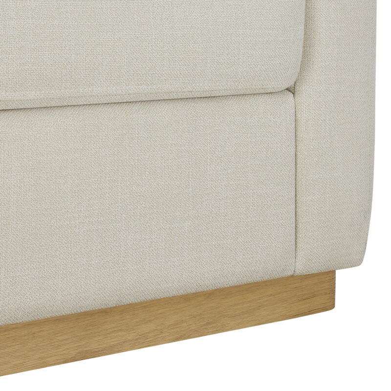 Better Homes & Gardens Lillian Accent Swivel Chair, Cream Linen - Image 7