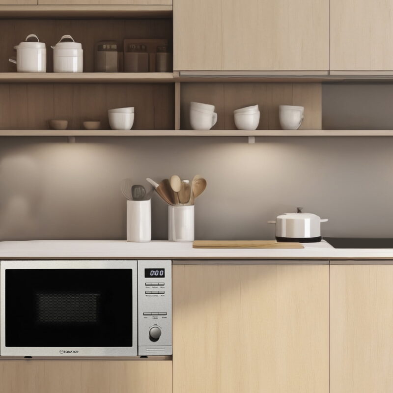 Equator  MICROWAVE + OVEN 0.8 cu. ft. Free Standing or Built-in Stainless - Image 2