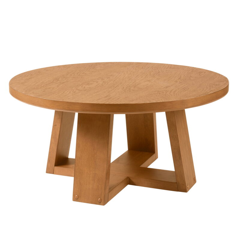 Better Homes & Gardens Ezra Coffee Table, Light Honey finish - Image 2
