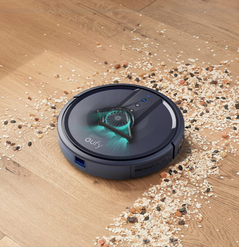 Anker eufy 25C Wi-Fi Connected Robot Vacuum, Great for Picking up Pet Hairs, Quiet, Slim - Image 3