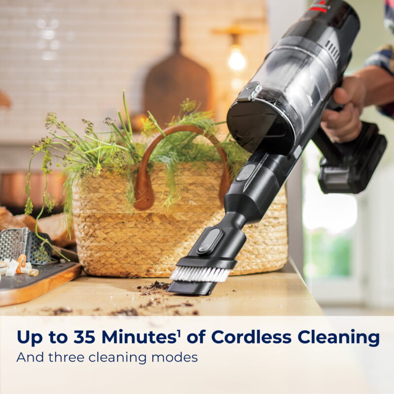Bissell PowerLifter Lightweight Cordless Vacuum w/ Removable Battery, 35-min runtime, LED Lights, Removable Hand Vac, 3789X - Image 4