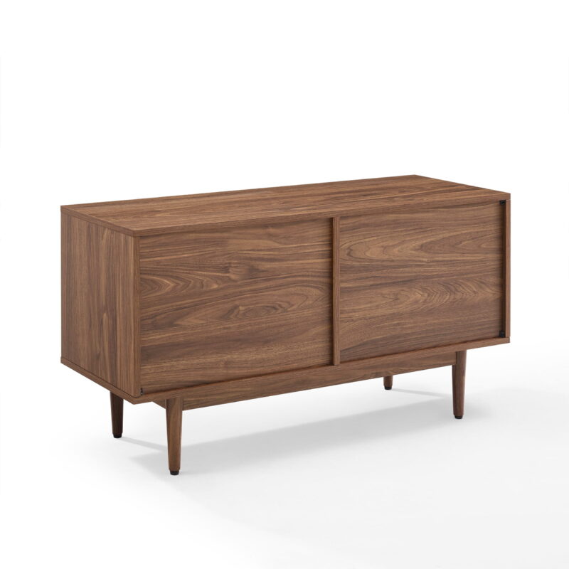 Crosley Furniture Liam 40"Wood Low Profile TV Stand in Walnut - Image 7