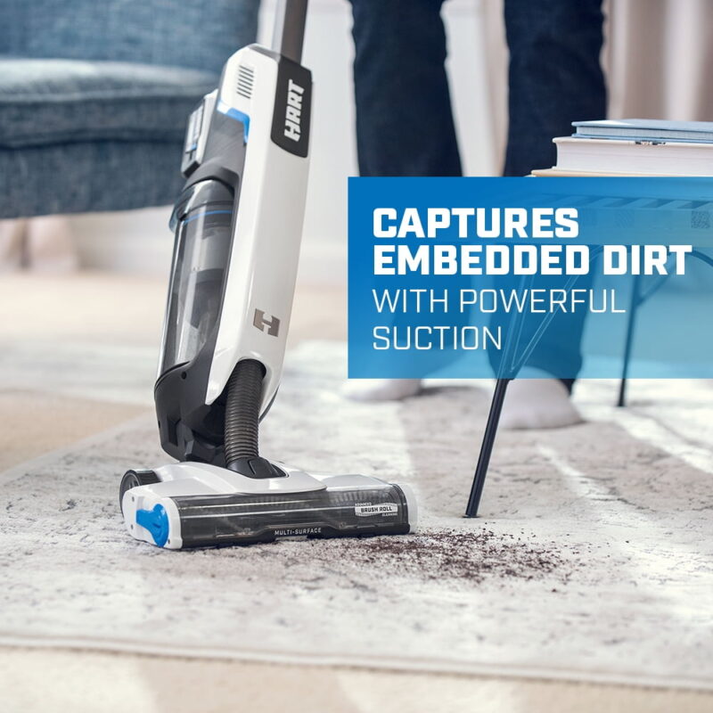 HART 20-Volt High Capacity Cordless Stick Vacuum Kit (1) 20-Volt 4.0AH Lithium-Ion Battery - Image 4