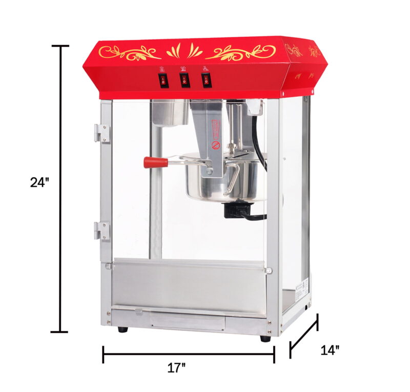 Great Northern Popcorn Countertop Popcorn Machine - 8 oz. Kettle - Image 3