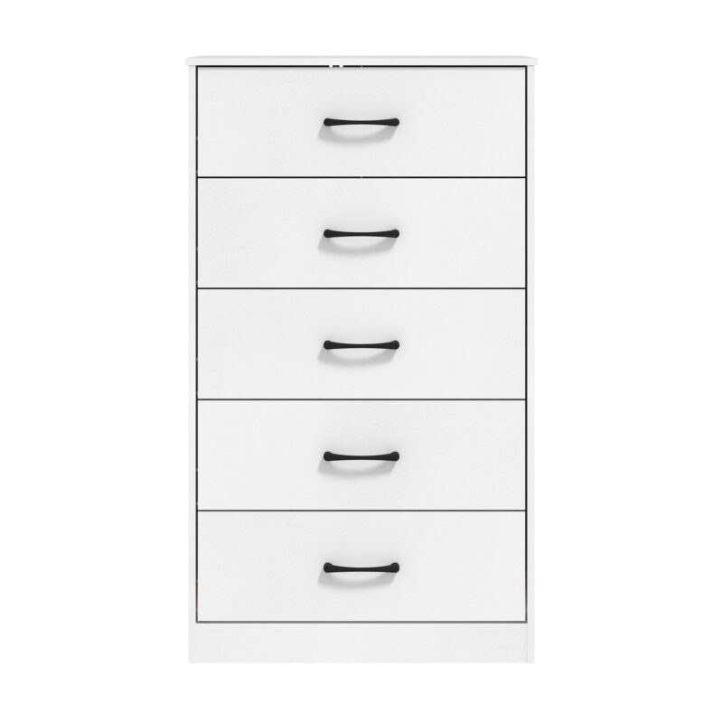 Mainstays Ardent 5 Drawer Dresser, White - Image 2
