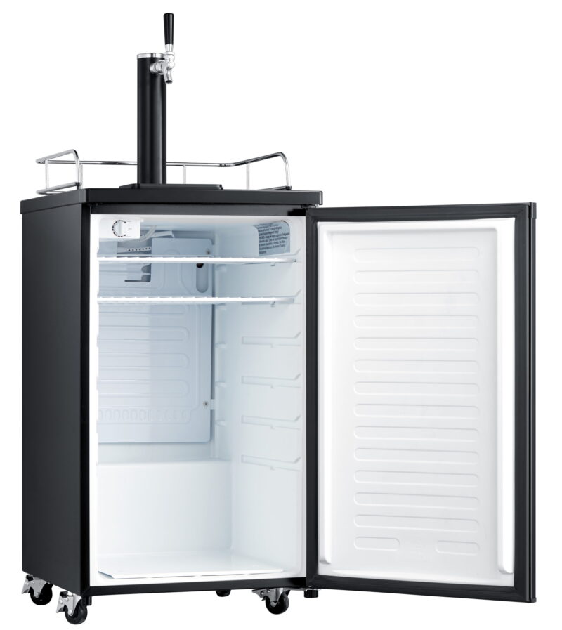 Arctic King Single Tap Kegerator, 4.9 Cu. ft, Black, ABDA049ADBS - Image 4