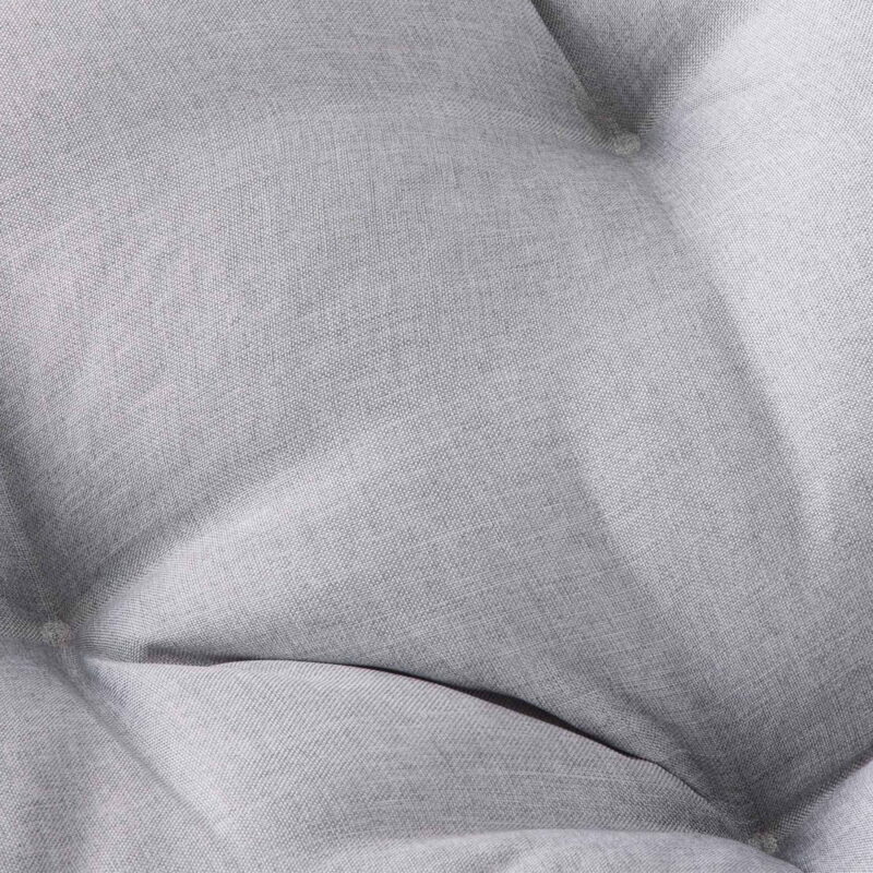 Better Homes & Gardens Double Papasan Accent Chair, Grey Linen - Image 5