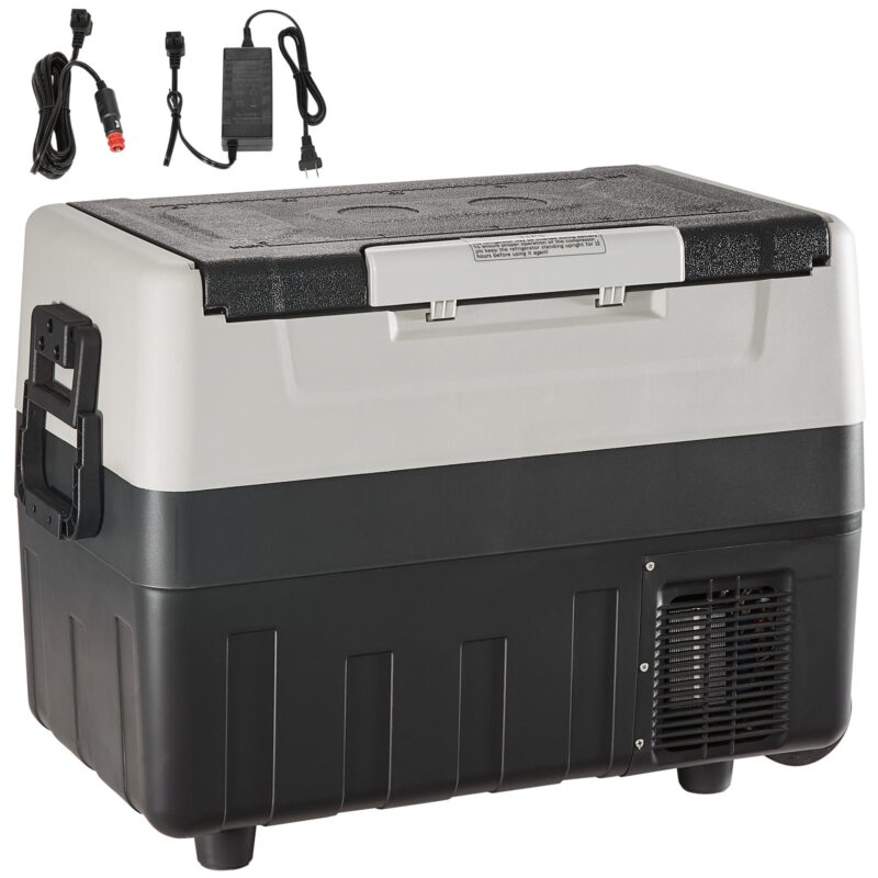 BENTISM Portable Car Refrigerator, for Vehicle & Home Use, black - Image 4