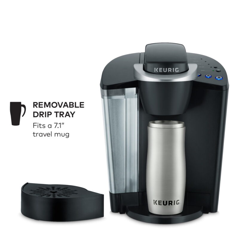 Keurig K-Classic Single Serve K-Cup Pod Coffee Maker, Black - Image 7