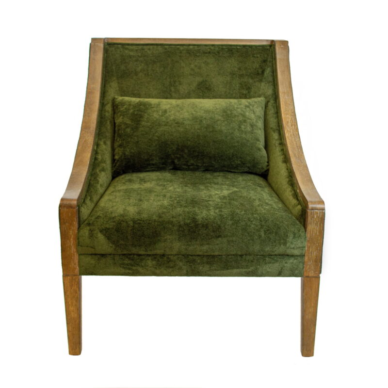 American Furniture Classics OS Home Occasional Side Accent Chair Model DS300 Forest Mist - Image 4
