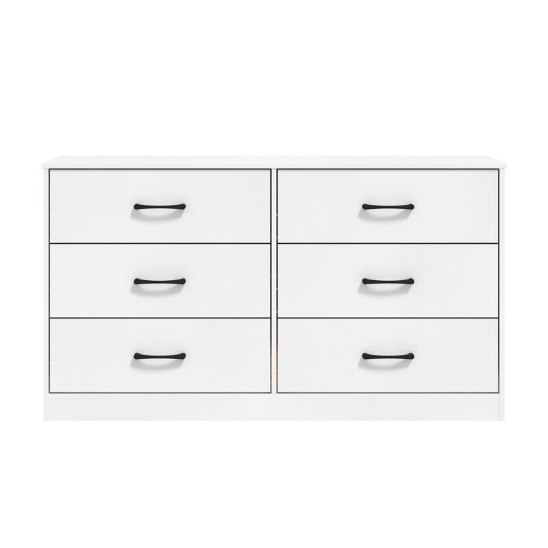 Mainstays Ardent 6 Drawer Dresser, White - Image 2