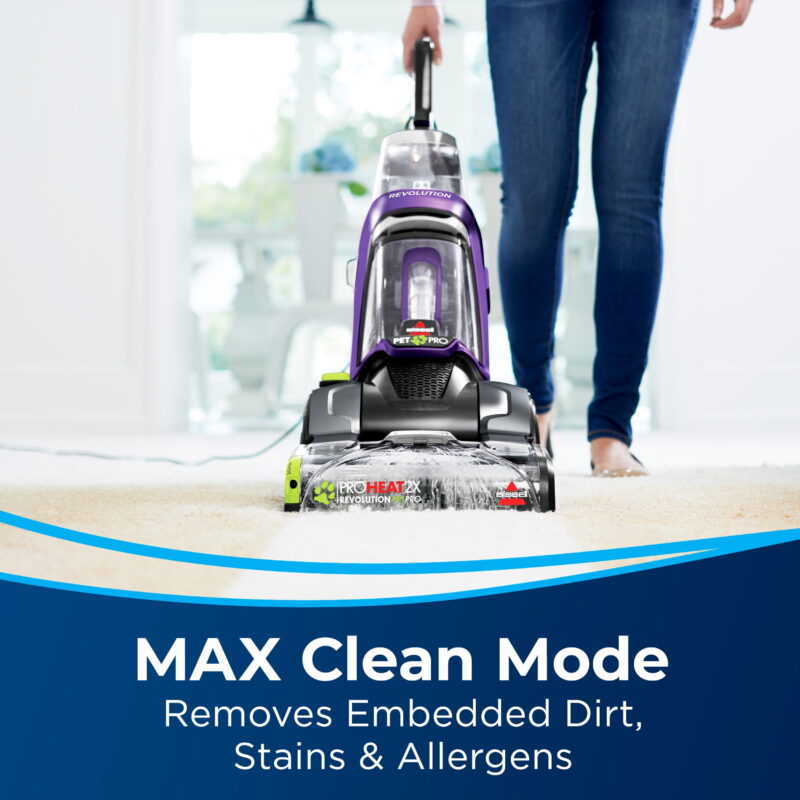 BISSELL Pro Heat 2X Revolution Pet Pro Full-Size Carpet Cleaner 1964 - Image 4