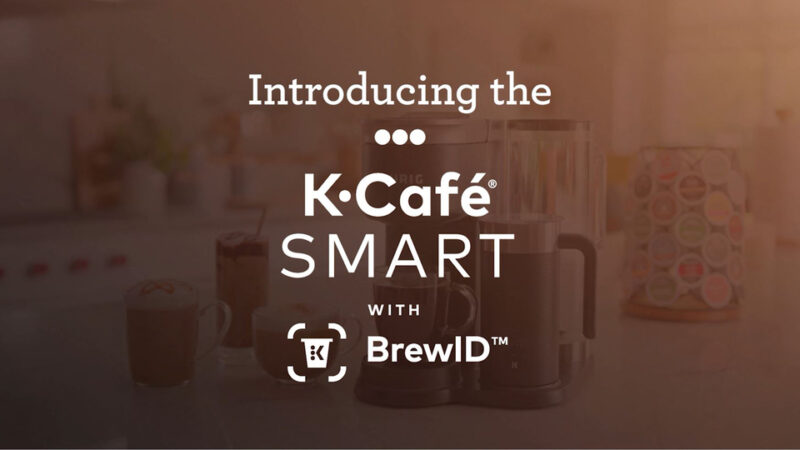 Keurig K-Cafe SMART Single Serve K-Cup Pod Coffee, Latte and Cappuccino Maker, Black - Image 2