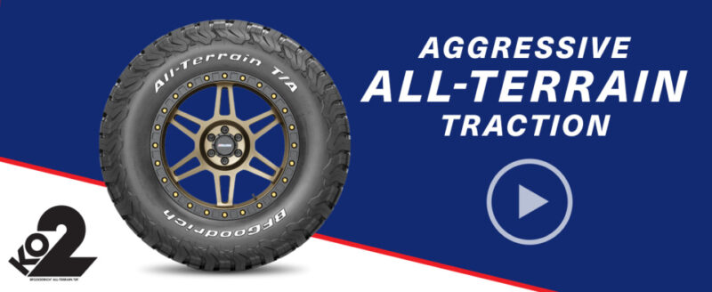 BFGoodrich All-Terrain T/A KO2 All-Season LT245/65R17/D 111/108S Tire - Image 2