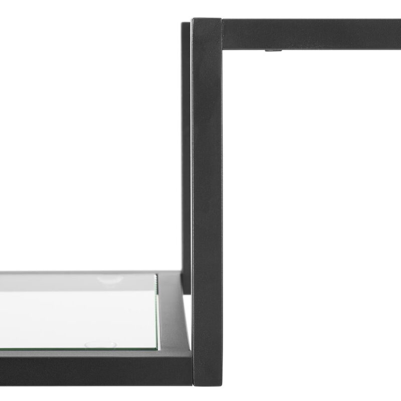 Crosley Furniture Sloane Metal Etagere in Matte Black (Set of 2) - Image 5