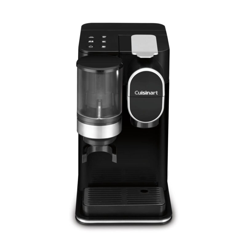 Cuisinart Grind & Brew Classic Black Single Serve Coffee Maker with Built-In Grinder - Image 6