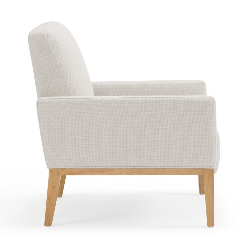 Better Homes & Gardens Reading Accent Chair, Cream - Image 4