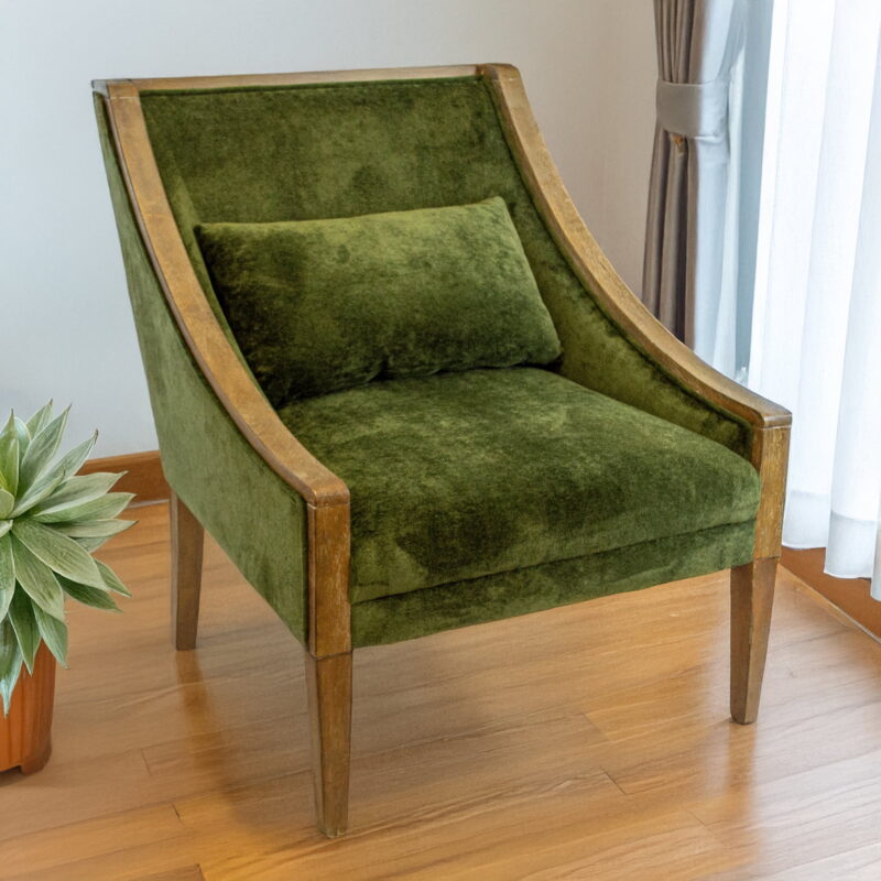American Furniture Classics OS Home Occasional Side Accent Chair Model DS300 Forest Mist